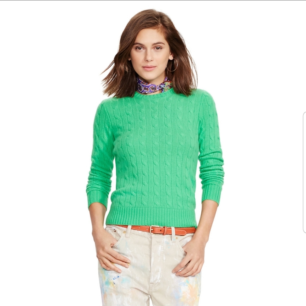 RALPH LAUREN Black label cashmere sweater slim fit